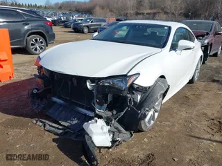 2015 Lexus RC 350 with VIN JTHSE5BC5F5000388, listed as a IAAI auction lot 41551427 with NaN miles. Bid and sale history available at carsss.com. Image 17.