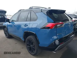 2023 Toyota RAV4 Hybrid XSE with VIN 2T3E6RFV4PW039496, listed as a IAAI auction lot 42488695 with 13,533 mi miles and . Bid and sale history available at DreamBid. Image 3.