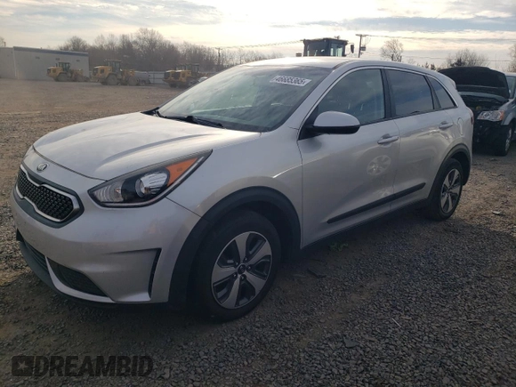 2017 Kia Niro LX with VIN KNDCB3LC4H5036707, listed as a Copart auction lot 46685365 with 181,607 mi miles and Clean Title. Bid and sale history available at carsss.com. Image 1.