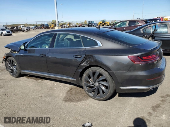 2019 Volkswagen Arteon SEL R-Line with VIN WVWSR7AN2KE028311, listed as a Copart auction lot 75924464 with 23,171 mi miles and Salvage title. Bid and sale history available at DreamBid. Image 2.