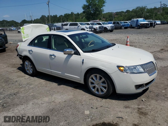 2012 Lincoln MKZ with VIN 3LNHL2GC7CR810263, listed as a Copart auction lot 61065585 with 78,134 mi miles and Salvage title. Bid and sale history available at DreamBid. Image 4.