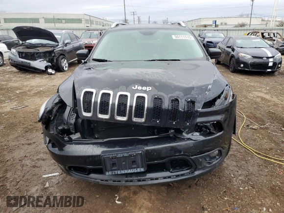 2016 Jeep Cherokee Altitude with VIN 1C4PJLCS3GW370862, listed as a Copart auction lot 50711115 with 171,307 mi miles and Salvage Title. Bid and sale history available at carsss.com. Image 5.