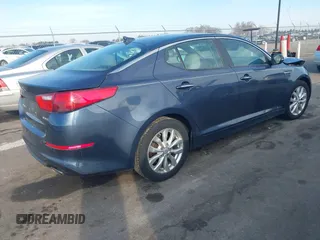 2015 Kia Optima EX with VIN 5XXGN4A75FG370371, listed as a IAAI auction lot 41803400 with 87,138 mi miles. Bid and sale history available at carsss.com. Image 4.