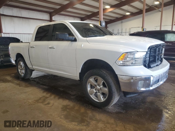 2017 Ram 1500 Big Horn with VIN 1C6RR7LT2HS814105, listed as a Copart auction lot 55812005 with 132,270 mi miles and Salvage title. Bid and sale history available at DreamBid. Image 4.