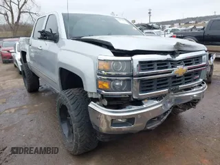 2014 Chevrolet Silverado 1500 LTZ with VIN 3GCUKSEC3EG560818, listed as a IAAI auction lot 41687063 with 225,455 mi miles and . Bid and sale history available at DreamBid. Image 1.