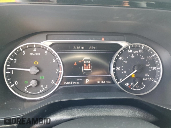 2023 Nissan Pathfinder Rock Creek with VIN 5N1DR3BD9PC275069, listed as a Copart auction lot 56987655 with 15,841 mi miles and Salvage title. Bid and sale history available at DreamBid. Image 9.