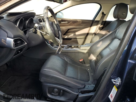 2017 Jaguar XE with VIN SAJAE4BN4HA968647, listed as a Copart auction lot 81204584 with Not Provided miles and Salvage Title. Bid and sale history available at DreamBid. Image 7.