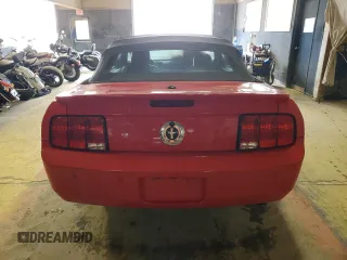 2007 Ford Mustang Deluxe with VIN 1ZVFT84NX75329658, listed as a Copart auction lot 60537385 with Not provided miles and Salvage title. Bid and sale history available at DreamBid. Image 6.