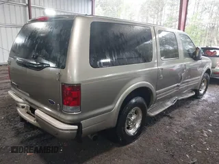 2004 Ford Excursion Eddie Bauer with VIN 1FMNU44P74EA37723, listed as a IAAI auction lot 42109170 with 300,119 mi miles and . Bid and sale history available at DreamBid. Image 4.