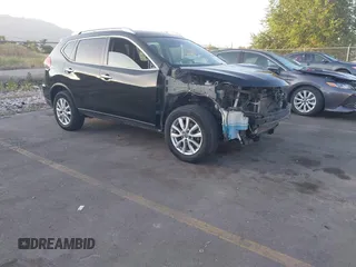 2017 Nissan Rogue SV with VIN KNMAT2MV4HP583222, listed as a IAAI auction lot 42464387 with 144,754 mi miles and . Bid and sale history available at DreamBid. Image 1.