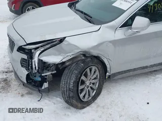 2019 Cadillac XT4 FWD Premium Luxury with VIN 1GYFZCR42KF223397, listed as a IAAI auction lot 41308551 with 20,575 mi miles. Bid and sale history available at carsss.com. Image 6.