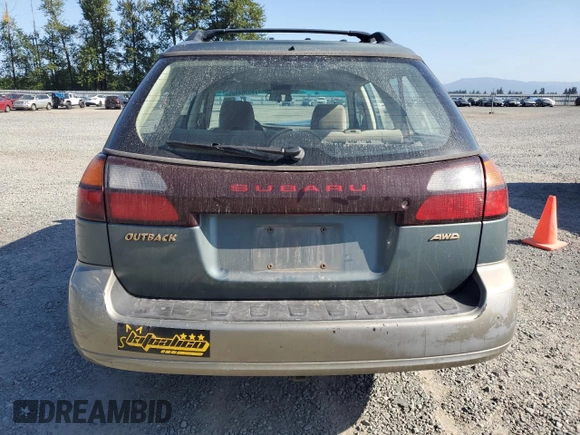 2002 Subaru Legacy Outback z VIN 4S3BH665527618156, wystawiony jako Copart lot #65384565 z przebiegiem 169 600 mil mil oraz Szkoda całkowita • Salvage title. Historia ofert i sprzedaży dostępna na DreamBid. Obrazek 6.