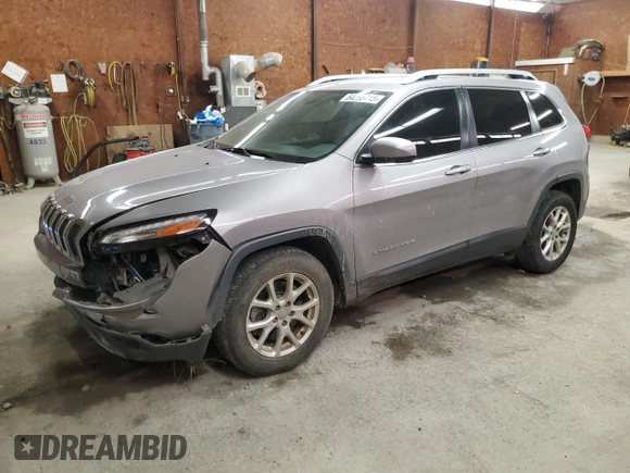 2018 Jeep Cherokee Latitude Plus z VIN 1C4PJLLB7JD590136, wystawiony jako Copart lot #64295715 z przebiegiem 143 699 mil mil oraz Szkoda całkowita • Salvage title. Historia ofert i sprzedaży dostępna na DreamBid. Obrazek 1.