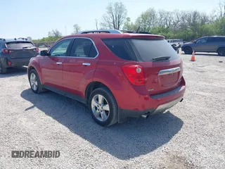 2013 Chevrolet Equinox LTZ with VIN 2GNFLFE38D6148800, listed as a IAAI auction lot 42106097 with 223,591 mi miles. Bid and sale history available at carsss.com. Image 3.