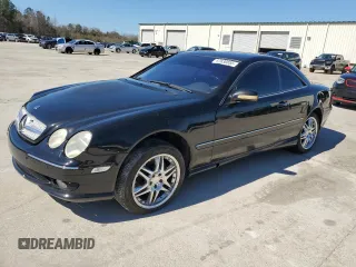 2001 Mercedes-Benz CL with VIN WDBPJ75J71A013294, listed as a Copart auction lot 47630855 with Not Provided miles and Salvage Title. Bid and sale history available at carsss.com. Image 1.