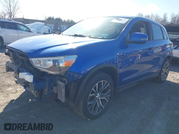 2019 Mitsubishi Outlander Sport ES 2.0 with VIN JA4AR3AU9KU028561, listed as a IAAI auction lot 41890996 with 122,409 mi miles. Bid and sale history available at carsss.com. Image 19.