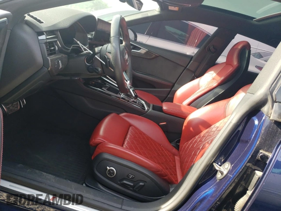2021 Audi S5 Sportback Premium Plus z VIN WAUC4CF5XMA063111, wystawiony jako Copart lot #51258514 z przebiegiem 35 225 mil mil oraz Szkoda całkowita • Salvage title. Historia ofert i sprzedaży dostępna na DreamBid. Obrazek 7.