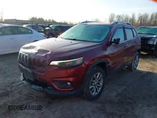 2019 Jeep Cherokee Latitude Plus with VIN 1C4PJMLB9KD410730, listed as a IAAI auction lot 41762344 with 82,097 mi miles and . Bid and sale history available at carsss.com. Image 17.