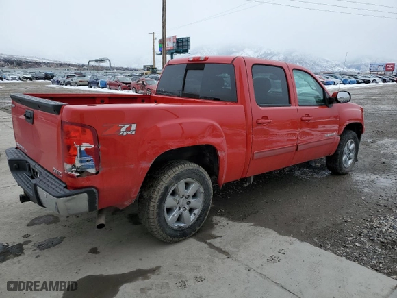 2013 GMC Sierra 1500 SLT with VIN 3GTP2WE71DG179054, listed as a Copart auction lot 45364955 with 89,987 mi miles and Salvage Title. Bid and sale history available at carsss.com. Image 3.