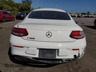 2017 Mercedes-Benz C 300 with VIN WDDWJ4JB9HF475756, listed as a Copart auction lot 47280885 with 93,585 mi miles and Salvage Title. Bid and sale history available at DreamBid. Image 6.