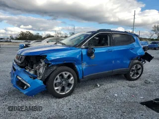 2018 Jeep Compass Limited с VIN 3C4NJDCB2JT231946, выставлен на аукционе Copart как лот 46749305 с пробегом 42 173 миль миль и Списание • Salvage title. История ставок и продаж доступна на DreamBid. Изображение 1.