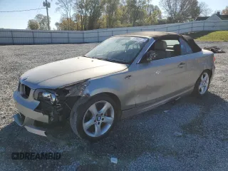 2008 BMW 1 Series 135i with VIN WBAUN93568VK40034, listed as a Copart auction lot 81903054 with 180,935 mi miles and Salvage Title. Bid and sale history available at carsss.com. Image 1.