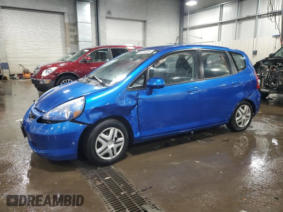 2008 Honda Fit with VIN JHMGD37498S059494, listed as a Copart auction lot 45014305 with 83,361 mi miles and Salvage Title. Bid and sale history available at carsss.com. Image 1.