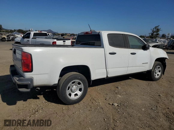 2021 Chevrolet Colorado 2WD Work Truck with VIN 1GCGSBEN5M1265182, listed as a Copart auction lot 61145945 with 91,245 mi miles and Salvage title. Bid and sale history available at DreamBid. Image 3.