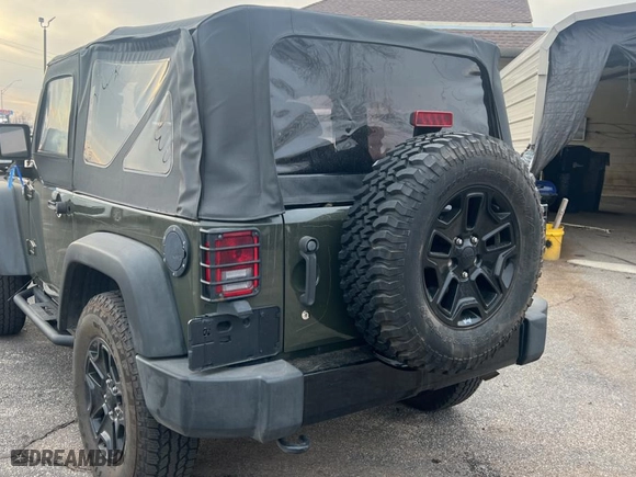 2015 Jeep Wrangler Sport with VIN 1C4AJWAG9FL718797, listed as a Copart auction lot 45998975 with 44,575 mi miles and Clean Title. Bid and sale history available at carsss.com. Image 3.