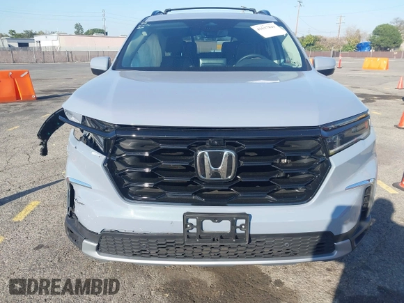 2023 Honda Pilot Elite with VIN 5FNYG1H83PB041264, listed as a IAAI auction lot 41637841 with 12,822 mi miles. Bid and sale history available at carsss.com. Image 12.