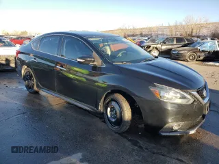 2017 Nissan Sentra S with VIN 3N1AB7AP8HY384391, listed as a Copart auction lot 88369925 with 102,822 mi miles and Salvage Title. Bid and sale history available at DreamBid. Image 4.