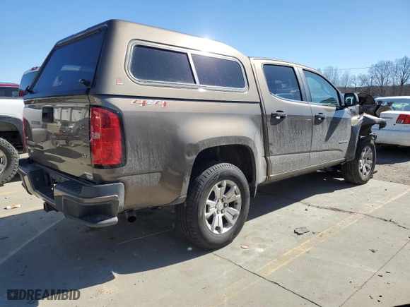 2016 Chevrolet Colorado 4WD LT with VIN 1GCGTCE35G1101386, listed as a Copart auction lot 46830585 with 161,419 mi miles and Salvage Title. Bid and sale history available at carsss.com. Image 3.