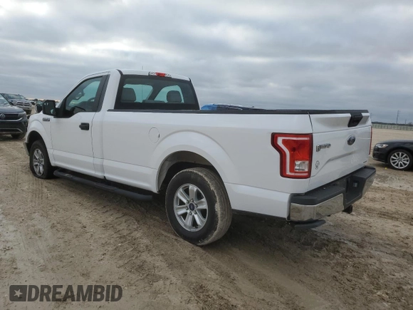 2016 Ford F-150 XL with VIN 1FTMF1CF2GKE54884, listed as a Copart auction lot 45285845 with 76,633 mi miles and Salvage Title. Bid and sale history available at carsss.com. Image 2.