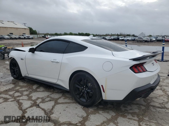 2024 Ford Mustang GT with VIN 1FA6P8CF8R5428697, listed as a Copart auction lot 50731655 with 9,125 mi miles and Salvage Title. Bid and sale history available at carsss.com. Image 2.