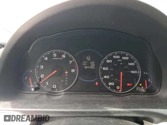 2004 Acura TSX with VIN JH4CL96854C020690, listed as a Copart auction lot 52648205 with 184,456 mi miles and Salvage Title. Bid and sale history available at carsss.com. Image 9.