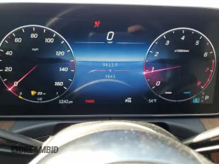 2023 Mercedes-Benz C 300 with VIN W1KAF4GB4PR094669, listed as a Copart auction lot 42232805 with 9,643 mi miles and Salvage Title. Bid and sale history available at carsss.com. Image 9.