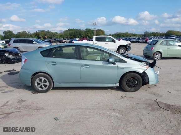 2012 Toyota Prius One with VIN JTDKN3DU9C1577794, listed as a IAAI auction lot 41211000 with NaN miles. Bid and sale history available at carsss.com. Image 13.