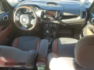 2014 FIAT 500L Trekking with VIN ZFBCFADH9EZ020500, listed as a Copart auction lot 81260564 with 75,433 mi miles and Salvage Title. Bid and sale history available at carsss.com. Image 8.