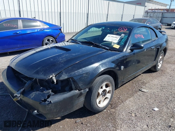 2004 Ford Mustang Standard with VIN 1FAFP40604F156534, listed as a IAAI auction lot 41794486 with 216,207 mi miles. Bid and sale history available at carsss.com. Image 2.