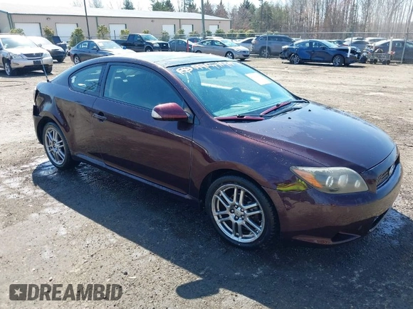 2010 Scion tC with VIN JTKDE3B79A0309944, listed as a IAAI auction lot 41784246 with 278,483 mi miles. Bid and sale history available at carsss.com. Image 1.