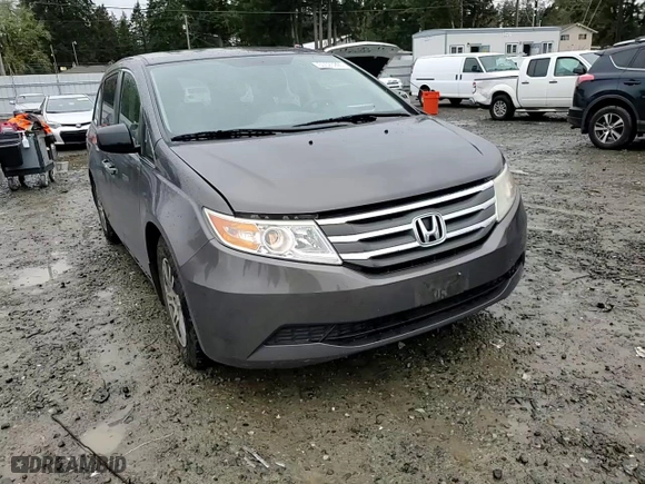 2013 Honda Odyssey EX-L with VIN 5FNRL5H64DB013135, listed as a Copart auction lot 50523995 with 154,952 mi miles and Salvage Title. Bid and sale history available at carsss.com. Image 11.