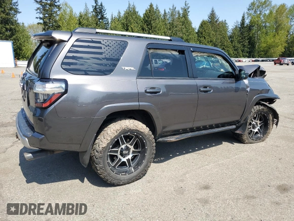 2014 Toyota 4Runner Limited with VIN JTEBU5JR4E5157740, listed as a Copart auction lot 54238285 with Not Provided miles and Salvage Title. Bid and sale history available at DreamBid. Image 3.