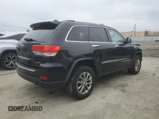 2014 Jeep Grand Cherokee Limited with VIN 1C4RJFBG5EC413782, listed as a Copart auction lot 53031335 with 129,725 mi miles and Salvage Title. Bid and sale history available at carsss.com. Image 3.