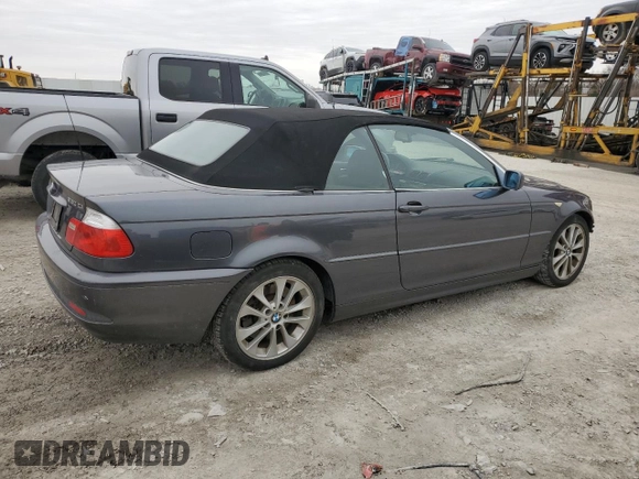2006 BMW 3 Series 330Ci with VIN WBABW534X6PZ40256, listed as a Copart auction lot 47772435 with 122,180 mi miles and Salvage Title. Bid and sale history available at carsss.com. Image 3.