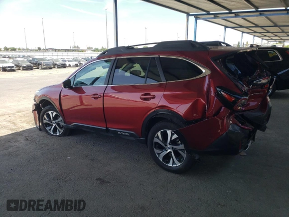 2021 Subaru Outback Limited with VIN 4S4BTANC5M3188233, listed as a Copart auction lot 58752495 with 73,973 mi miles and Salvage title. Bid and sale history available at DreamBid. Image 2.