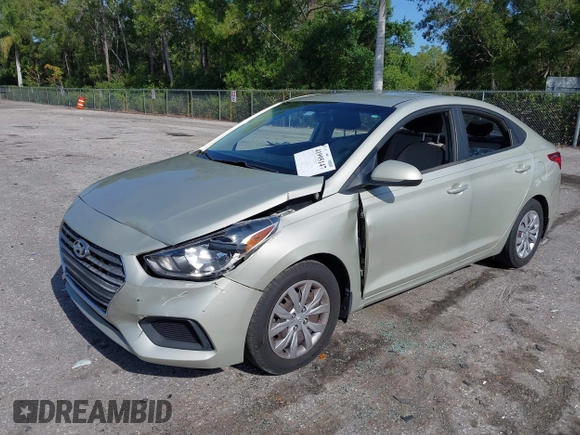 2018 Hyundai Accent SE with VIN 3KPC24A36JE033486, listed as a IAAI auction lot 41995147 with 75,599 mi miles. Bid and sale history available at carsss.com. Image 18.