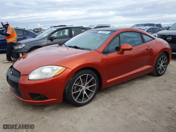 2011 Mitsubishi Eclipse GS with VIN 4A31K5DF6BE001506, listed as a Copart auction lot 75055924 with 0 mi miles and Non Repairable. Bid and sale history available at carsss.com. Image 1.