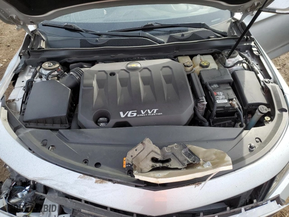 2016 Chevrolet Impala LT with VIN 2G1115S34G9201429, listed as a Copart auction lot 47064225 with 130,744 mi miles and Salvage Title. Bid and sale history available at carsss.com. Image 11.