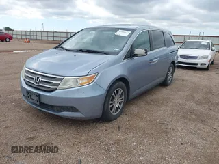 2011 Honda Odyssey EX-L with VIN 5FNRL5H64BB085479, listed as a IAAI auction lot 42404637 with 185,624 mi miles and . Bid and sale history available at DreamBid. Image 17.