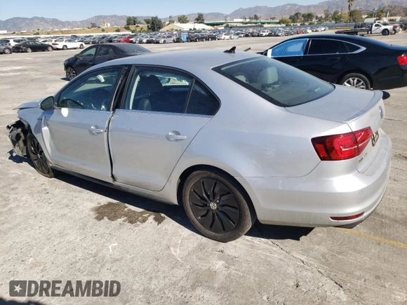 2015 Volkswagen Jetta Sedan Hybrid SEL Premium with VIN 3VW637AJ7FM400853, listed as a Copart auction lot 74588603 with 36,030 mi miles. Bid and sale history available at carsss.com. Image 2.